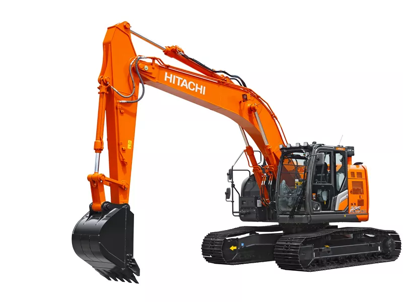 Hitachi ZX225LC-7 medium excavator cutout
