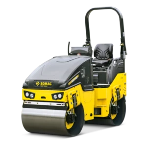 BOMAG 120 AD twin drum roller cutout