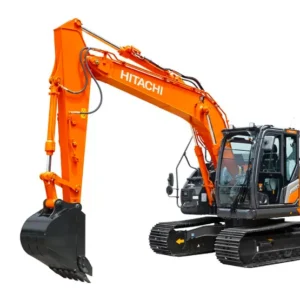 Hitachi ZX135US-7 medium excavator cutout