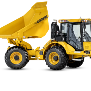 Side view cutout of a Hydrema 912GS articulated dumper